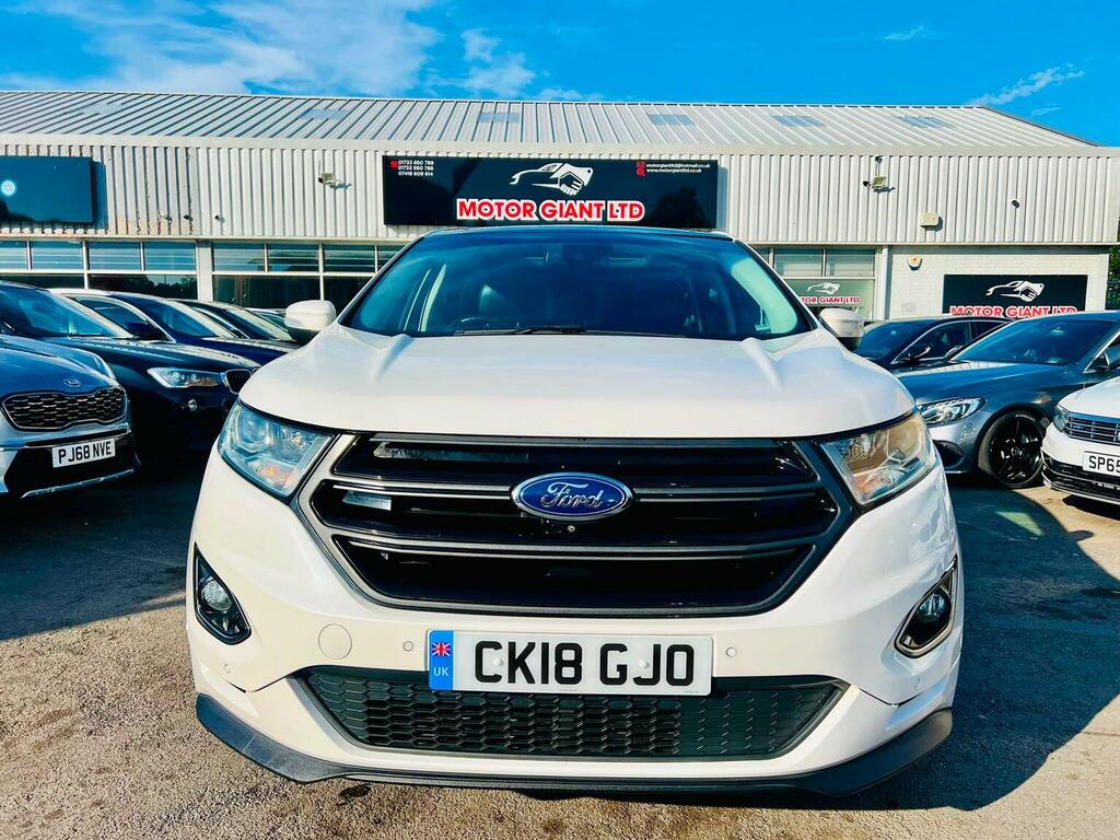 Ford Edge 2.0 Tdci St-line Powershift Awd Euro 6 Ss White #3