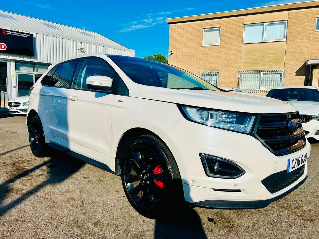 Ford Edge 2.0 Tdci St-line Powershift Awd Euro 6 Ss White #2