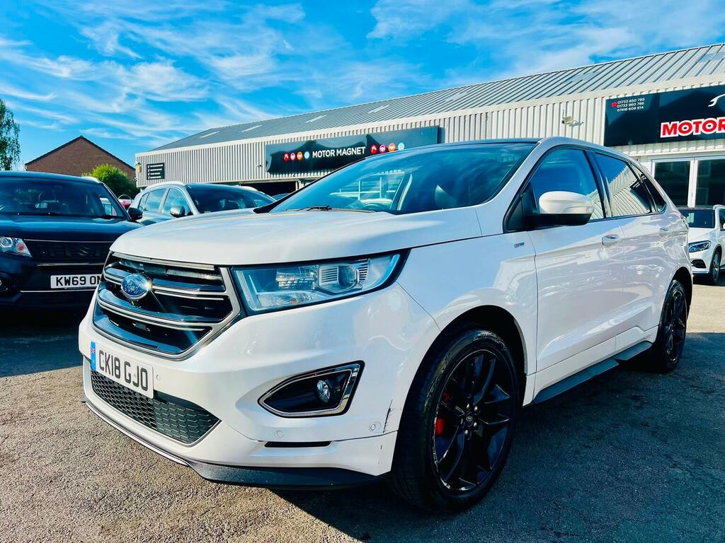 Ford Edge 2.0 Tdci St-line Powershift Awd Euro 6 Ss White