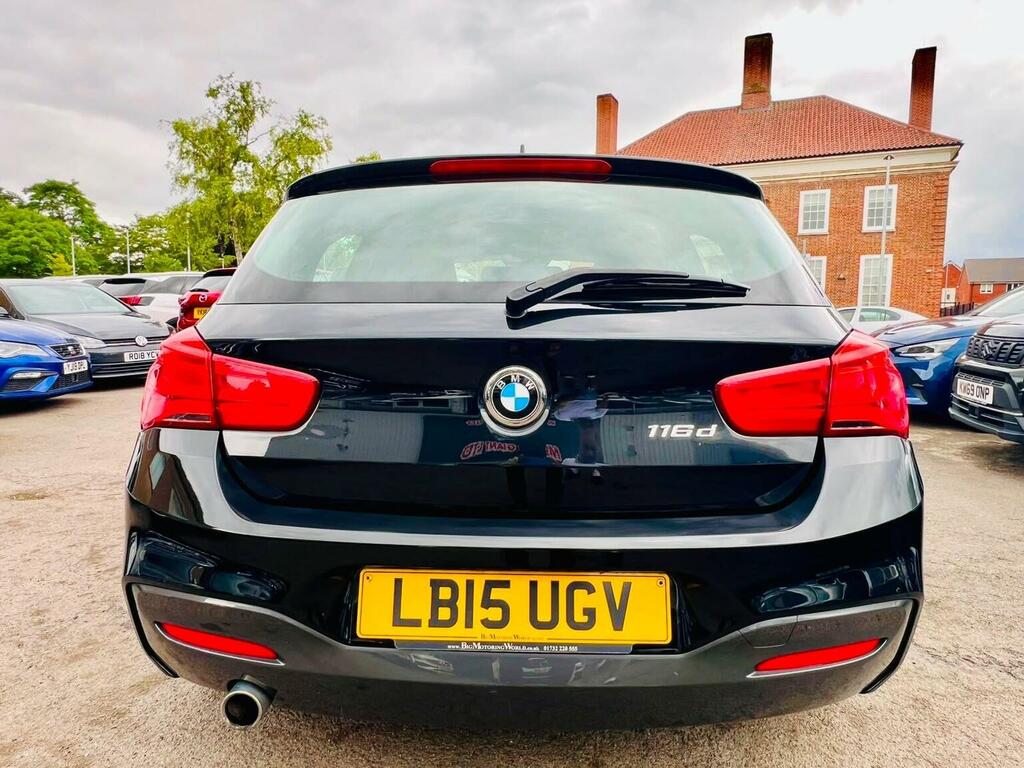 BMW 1 Series 1.5 116D M Sport Euro 6 Ss Black #6