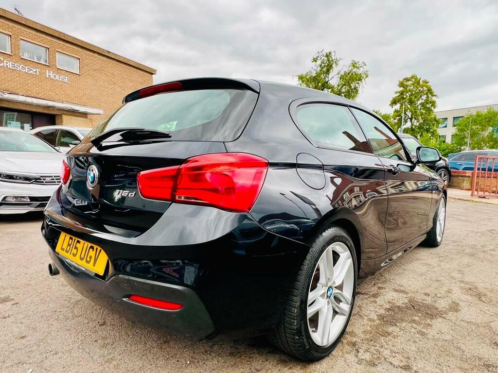 BMW 1 Series 1.5 116D M Sport Euro 6 Ss Black #4