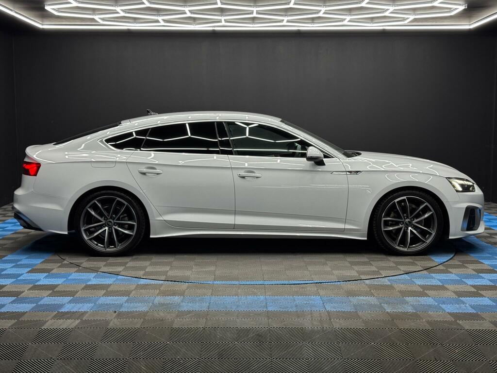 Audi A5 2.0 Tdi 35 S Line Sportback S Tronic Euro 6 Ss GL23CFX White #4