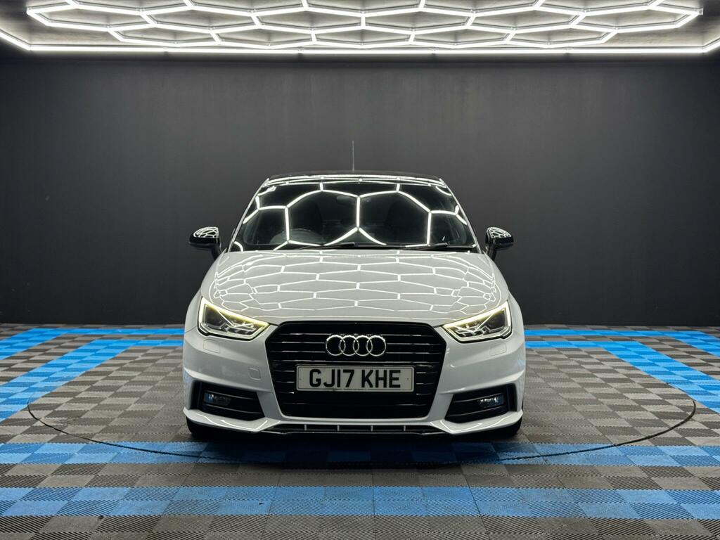 Audi A1 1.6 Tdi Black Edition Sportback S Tronic Euro 6 S White #2