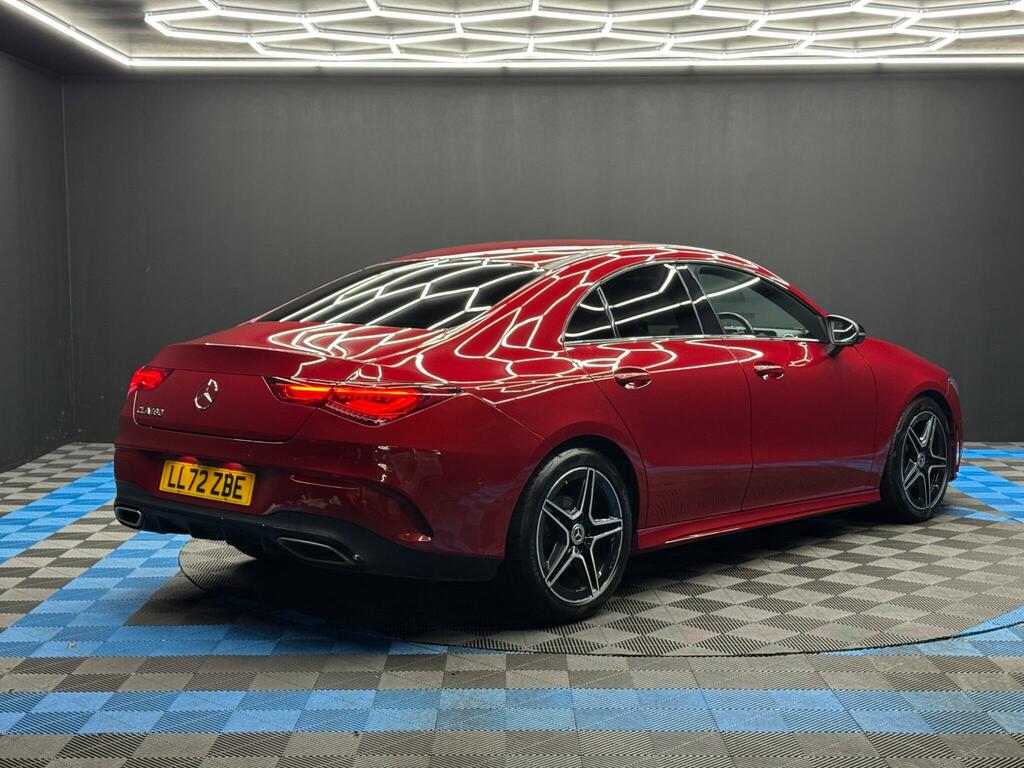 Mercedes-Benz CLA Class 1.3 Cla180 Amg Line Executive Coupe 7G-dct Euro LL72ZBE Red #5