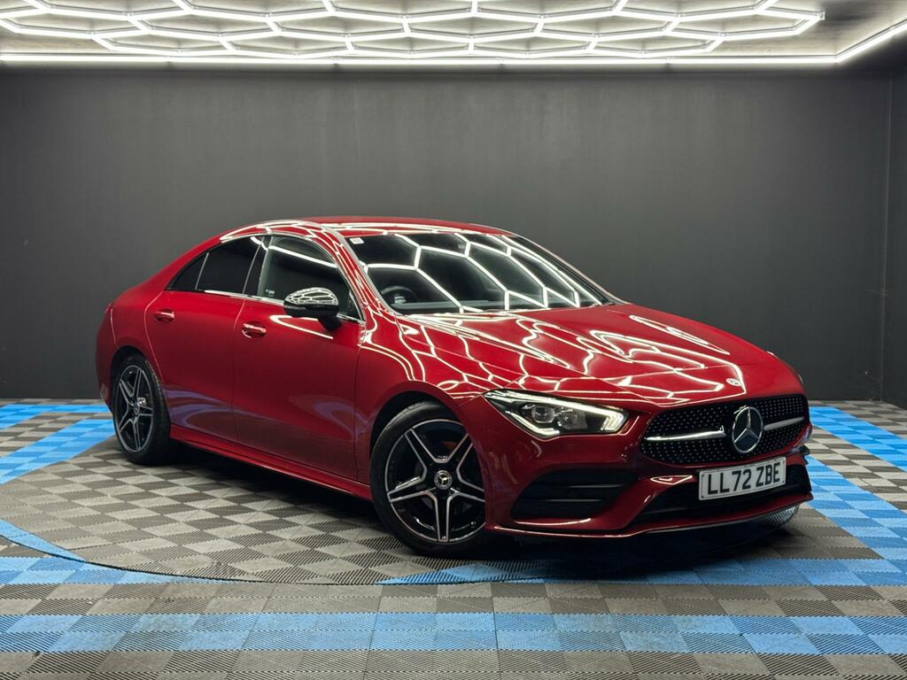 Mercedes-Benz CLA Class 1.3 Cla180 Amg Line Executive Coupe 7G-dct Euro Red