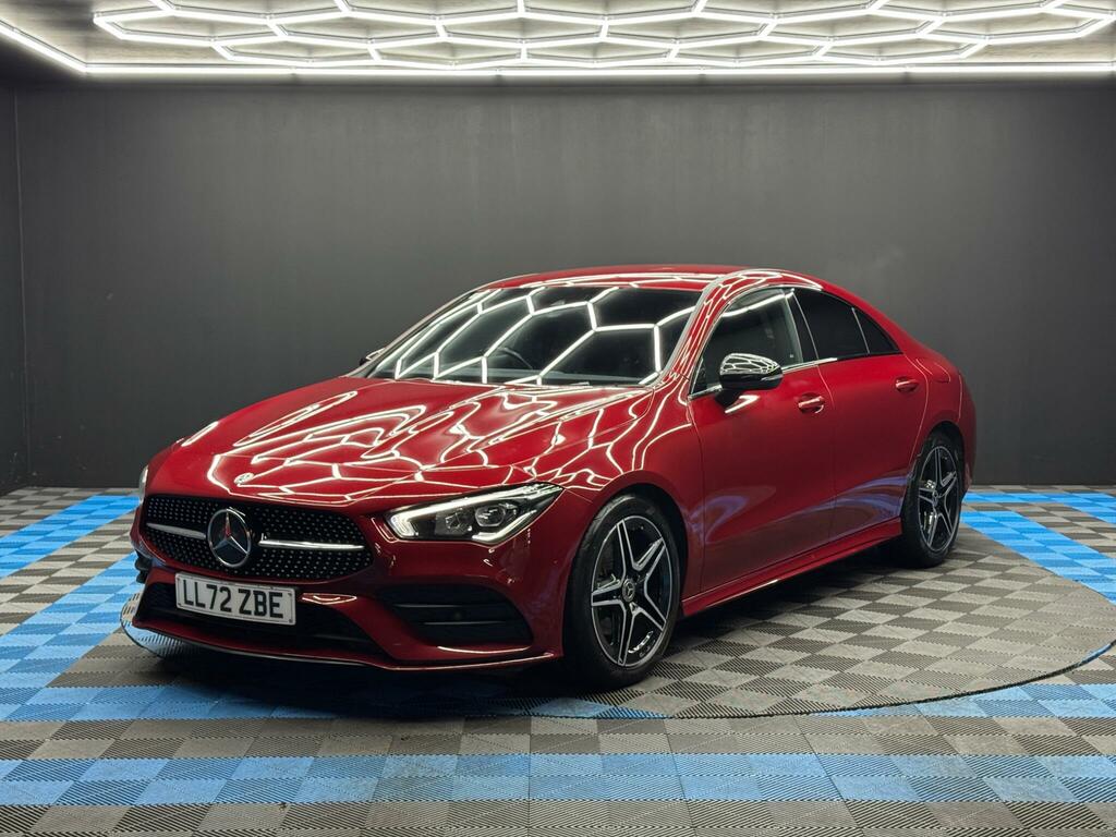Mercedes-Benz CLA Class 1.3 Cla180 Amg Line Executive Coupe 7G-dct Euro LL72ZBE Red #3
