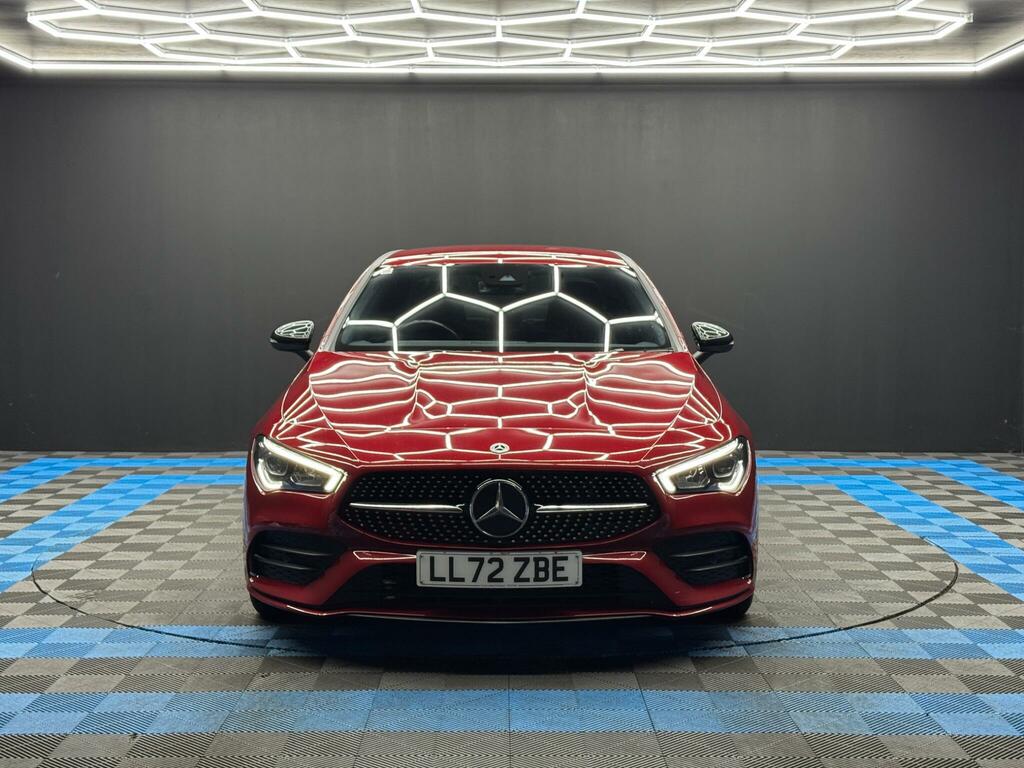 Mercedes-Benz CLA Class 1.3 Cla180 Amg Line Executive Coupe 7G-dct Euro LL72ZBE Red #2