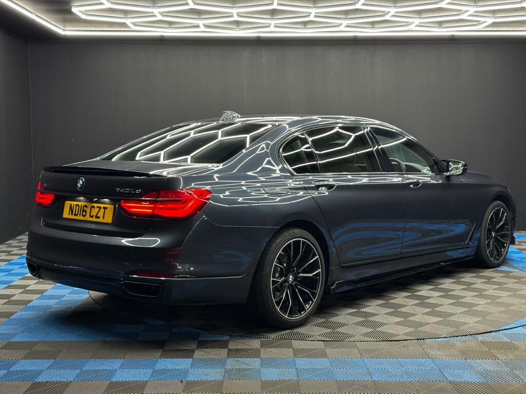 BMW 7 Series 3.0 740Ld Xdrive Euro 6 Ss ND16CZT Grey #5