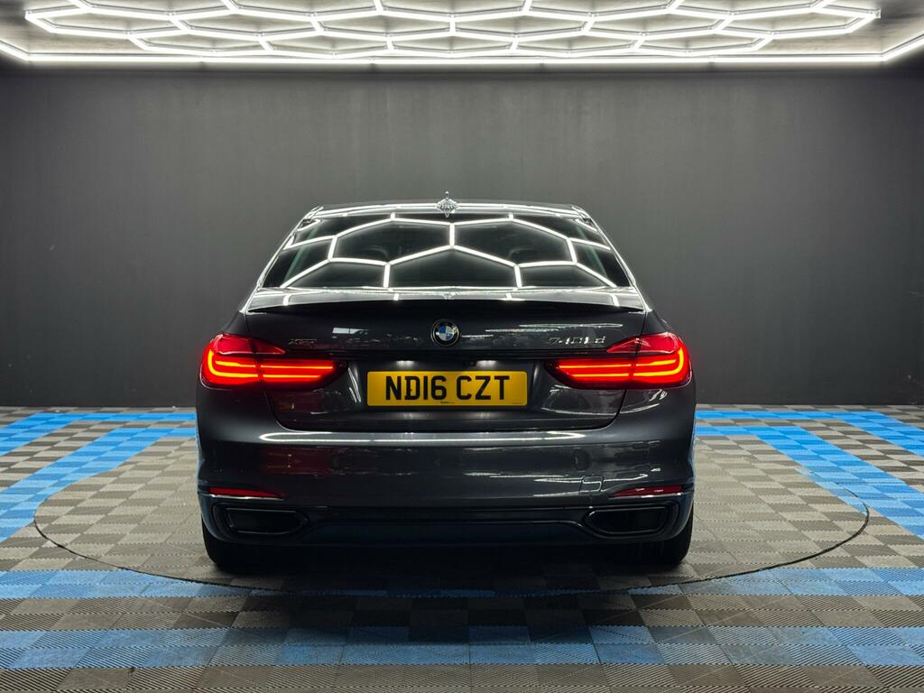 BMW 7 Series 3.0 740Ld Xdrive Euro 6 Ss ND16CZT Grey #6