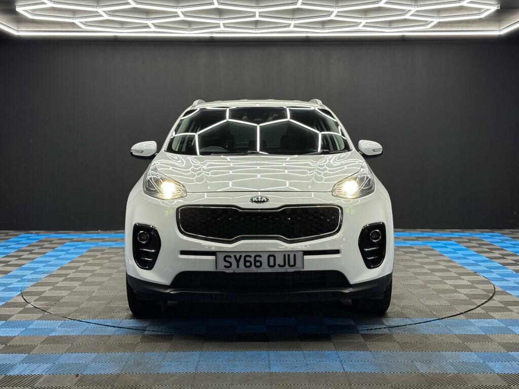 Kia Sportage 2.0 Crdi Kx-3 Awd Euro 6 SY66OJU White #2