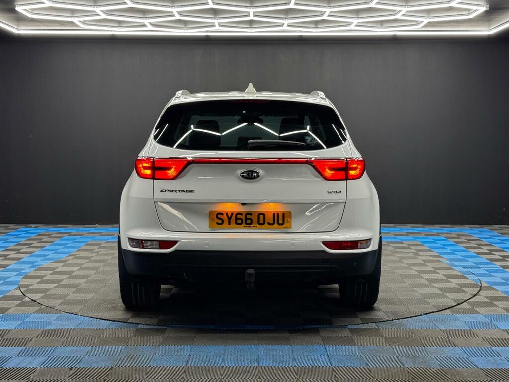 Kia Sportage 2.0 Crdi Kx-3 Awd Euro 6 SY66OJU White #6