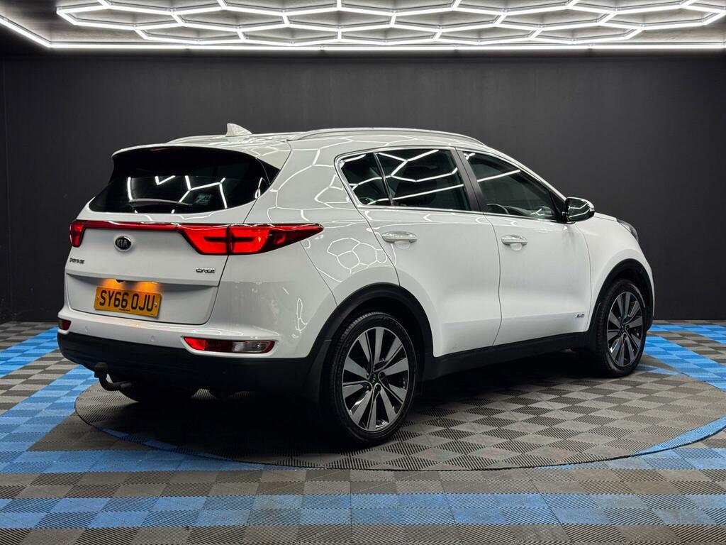 Kia Sportage 2.0 Crdi Kx-3 Awd Euro 6 SY66OJU White #5