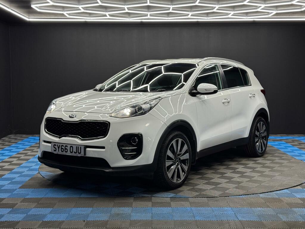 Kia Sportage 2.0 Crdi Kx-3 Awd Euro 6 SY66OJU White #3