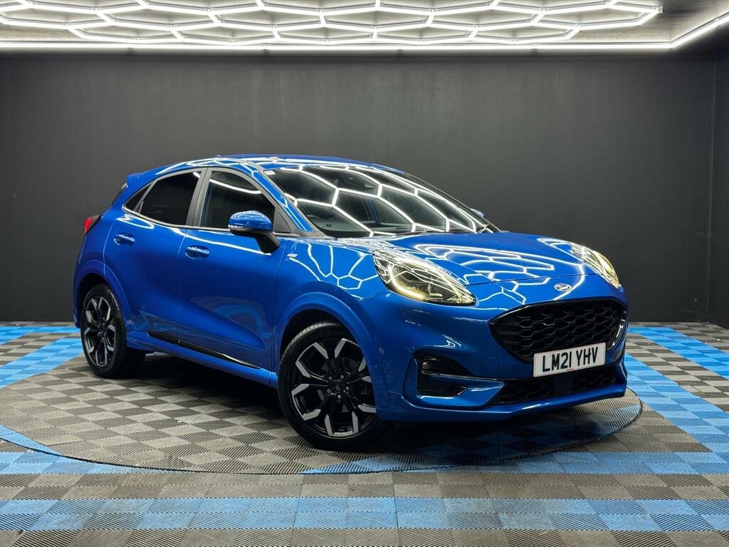 Ford Puma 1.0T Ecoboost Mhev St-line X Euro 6 Ss LM21YHV Blue