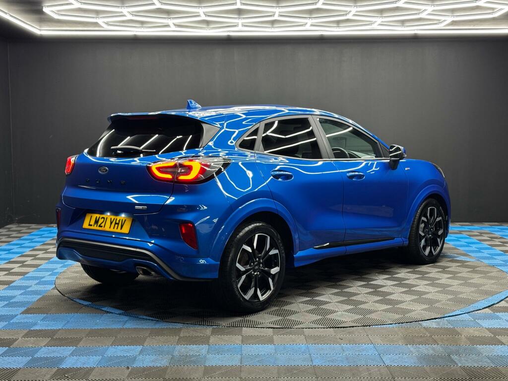 Ford Puma 1.0T Ecoboost Mhev St-line X Euro 6 Ss LM21YHV Blue #5