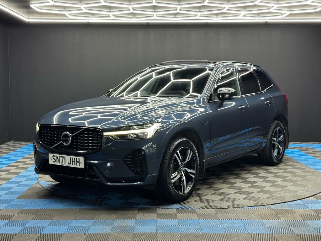 Volvo XC60 2.0H T6 Recharge 11.6Kwh R-design Awd Euro 6 SN71JHH Blue #3