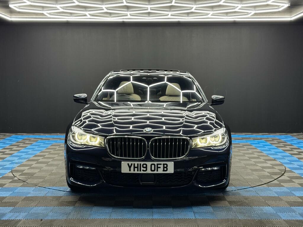 BMW 7 Series 3.0 740Ld M Sport Xdrive Euro 6 Ss YH19OFB Black #2