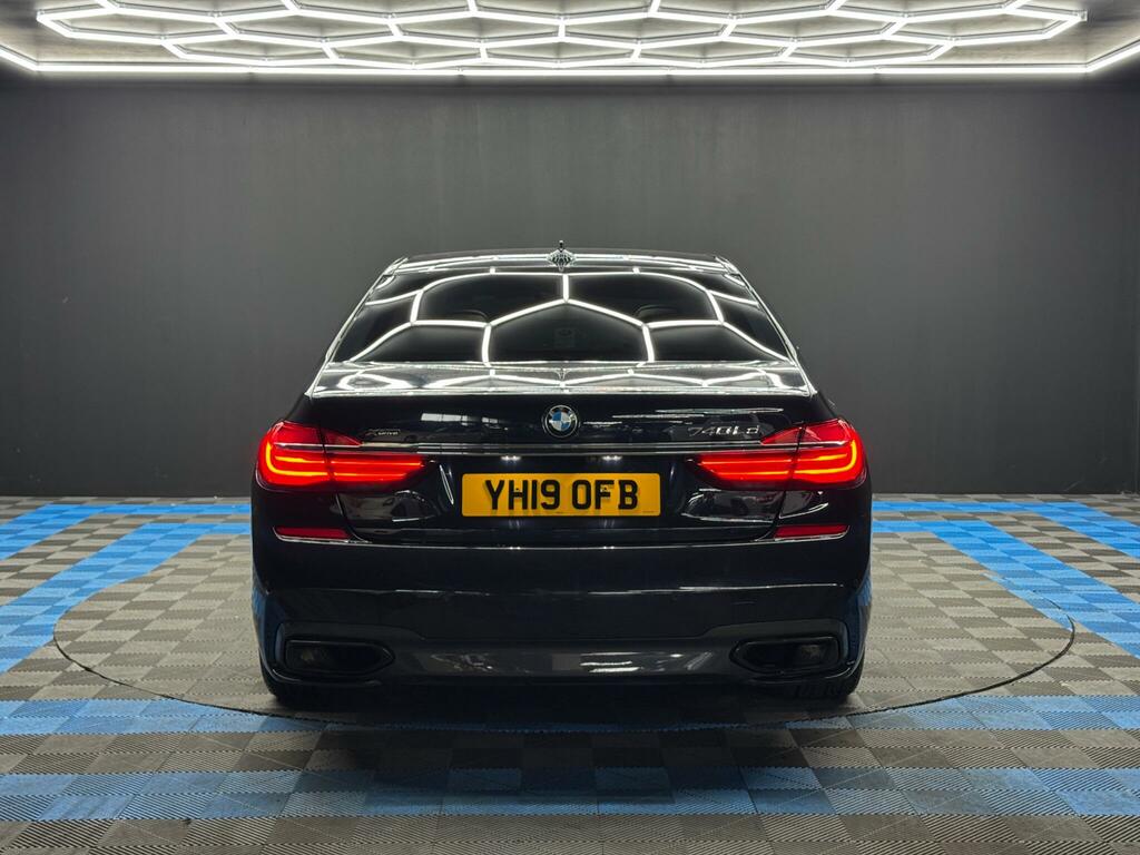 BMW 7 Series 3.0 740Ld M Sport Xdrive Euro 6 Ss YH19OFB Black #6