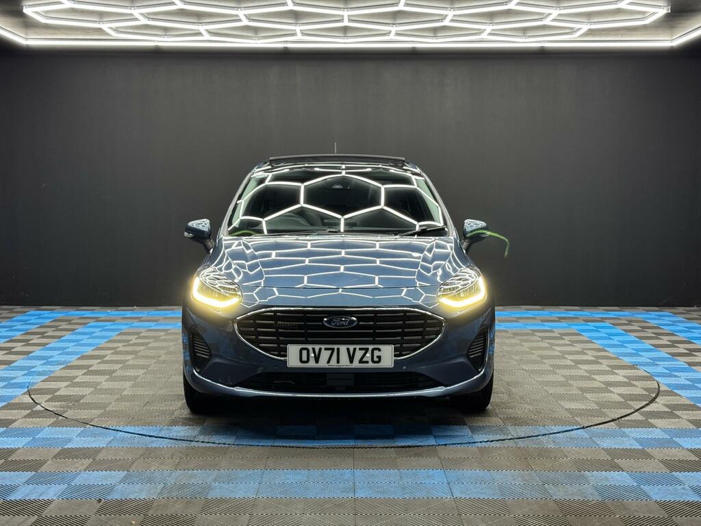 Ford Fiesta 1.0T Ecoboost Mhev Titanium Vignale Dct Euro 6 S OV71VZG Blue #2