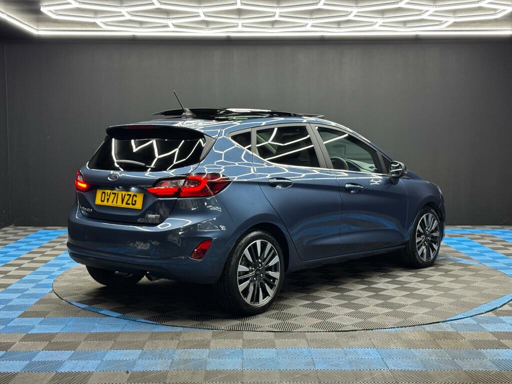 Ford Fiesta 1.0T Ecoboost Mhev Titanium Vignale Dct Euro 6 S OV71VZG Blue #5