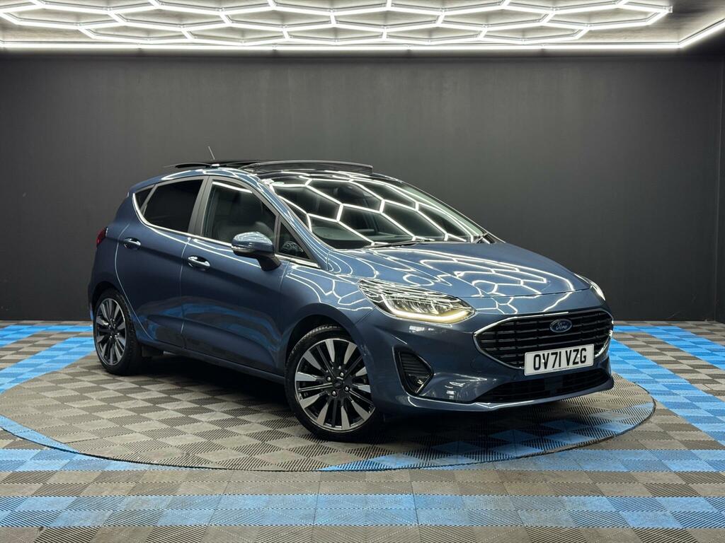 Ford Fiesta 1.0T Ecoboost Mhev Titanium Vignale Dct Euro 6 S OV71VZG Blue