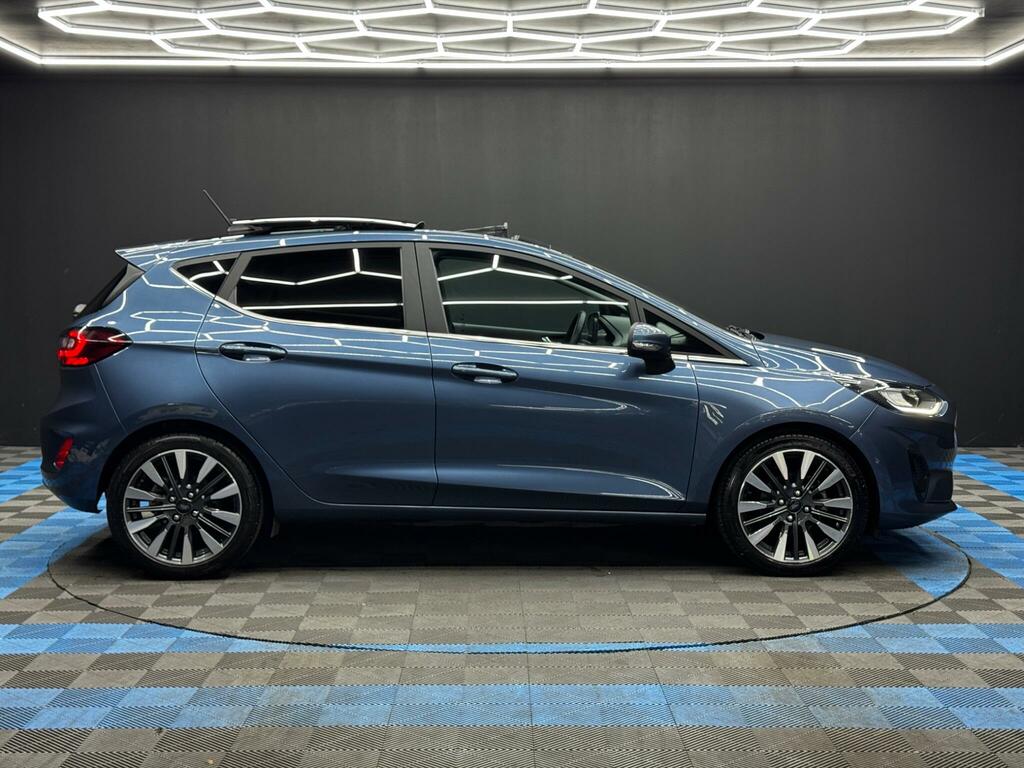 Ford Fiesta 1.0T Ecoboost Mhev Titanium Vignale Dct Euro 6 S OV71VZG Blue #4