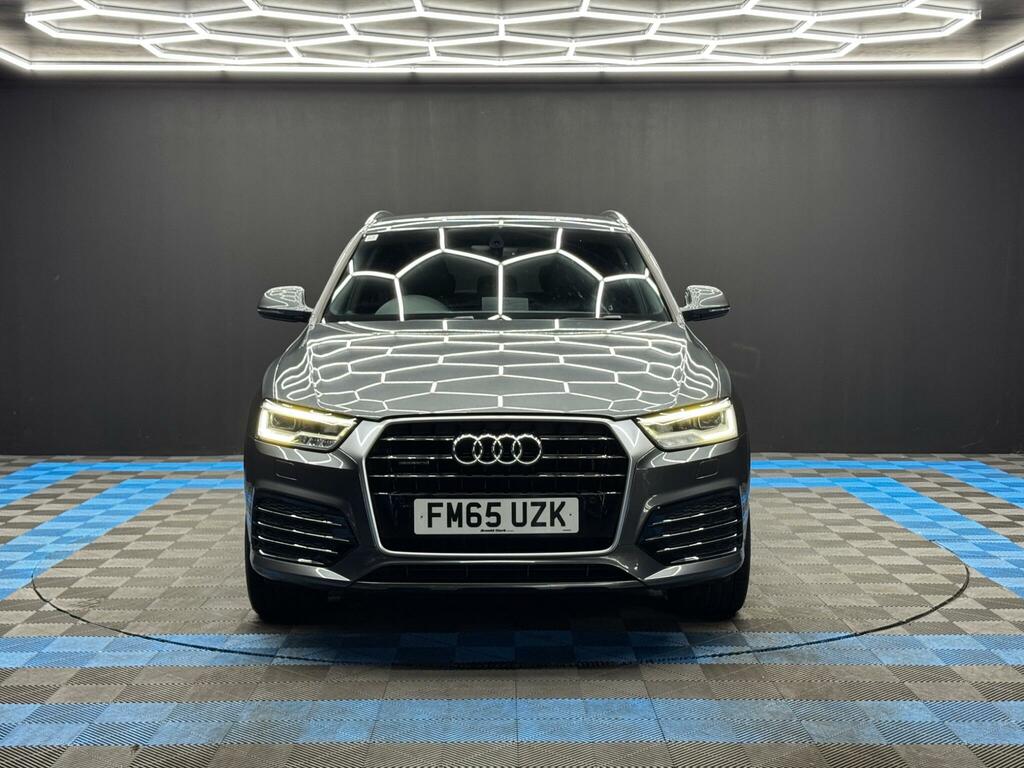 Audi Q3 2.0 Tdi S Line Plus Quattro Euro 6 Ss FM65UZK Grey #2