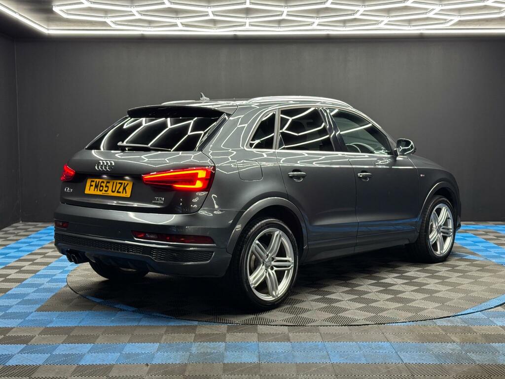 Audi Q3 2.0 Tdi S Line Plus Quattro Euro 6 Ss FM65UZK Grey #5