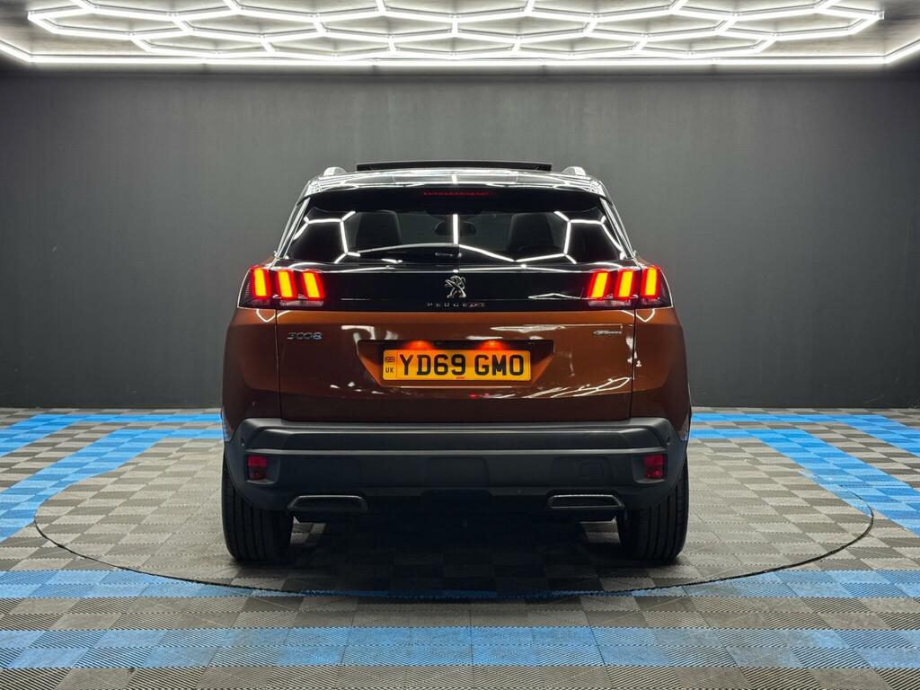 Peugeot 3008 1.6 Puretech Gt Line Premium Eat Euro 6 Ss YD69GMO Brown #6