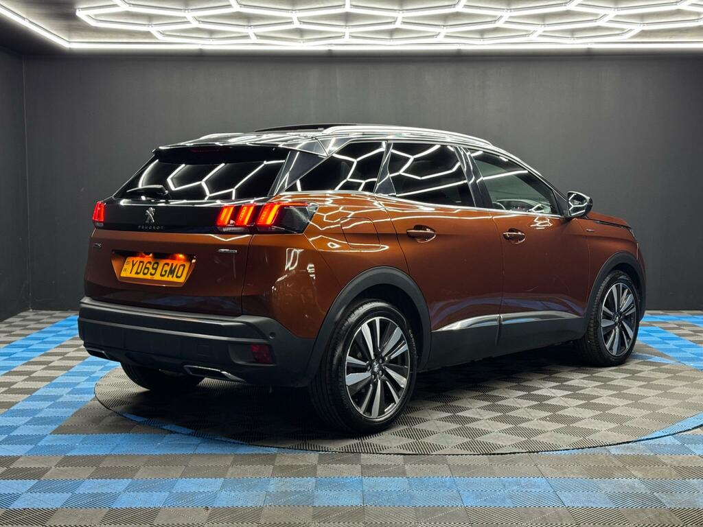 Peugeot 3008 1.6 Puretech Gt Line Premium Eat Euro 6 Ss YD69GMO Brown #5
