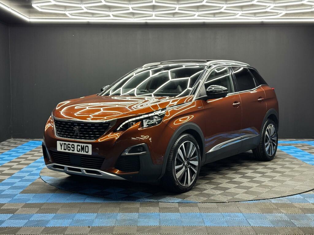Peugeot 3008 1.6 Puretech Gt Line Premium Eat Euro 6 Ss YD69GMO Brown #3