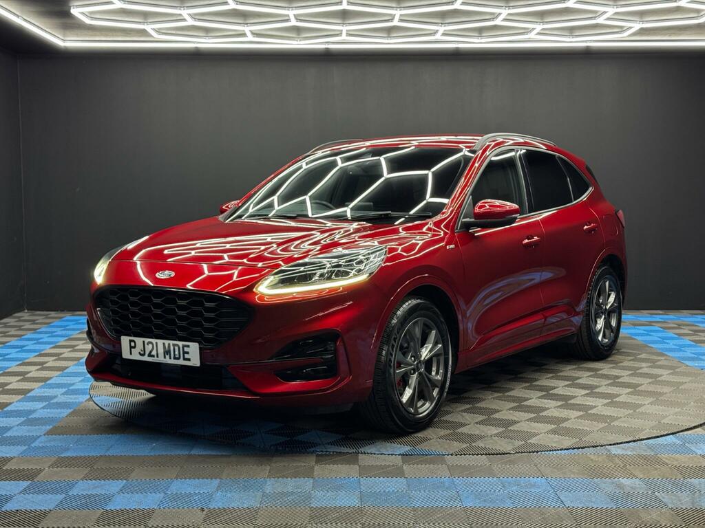 Ford Kuga 1.5 Ecoblue St-line Edition Euro 6 Ss PJ21MDE Red #3