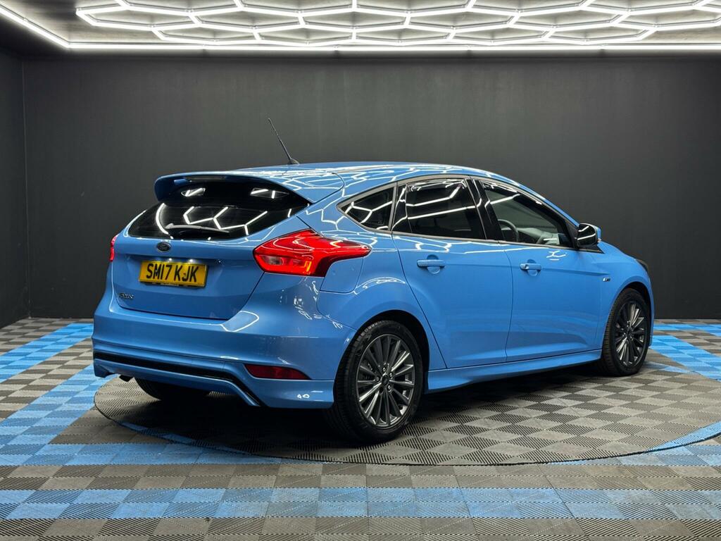 Ford Focus 1.5 Tdci St-line Euro 6 Ss SM17KJK Blue #5