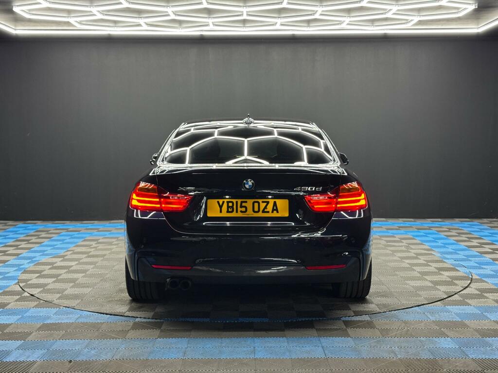 BMW 4 Series Gran Coupe 3.0 430D M Sport Xdrive Euro 6 Ss YB15OZA Black #6