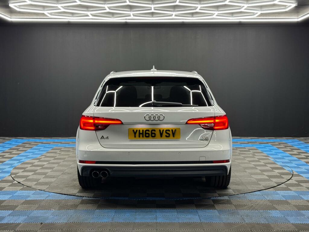 Audi A4 Avant 3.0 Tdi V6 S Line Tiptronic Quattro Euro 6 Ss 5 YH66VSV White #6