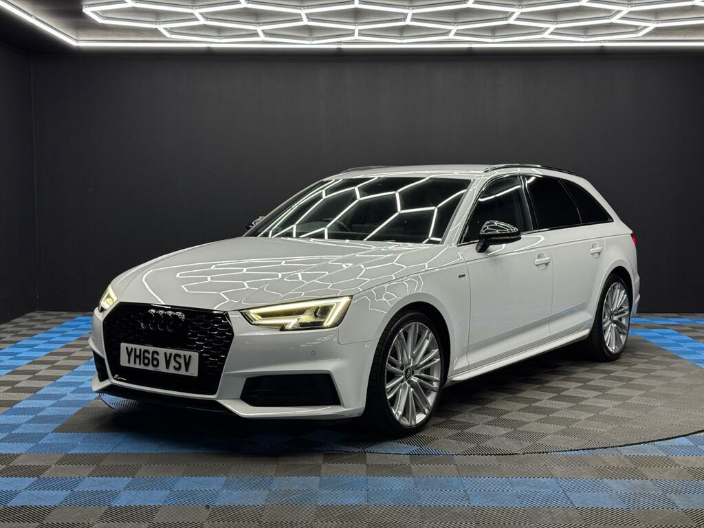 Audi A4 Avant 3.0 Tdi V6 S Line Tiptronic Quattro Euro 6 Ss 5 YH66VSV White #3
