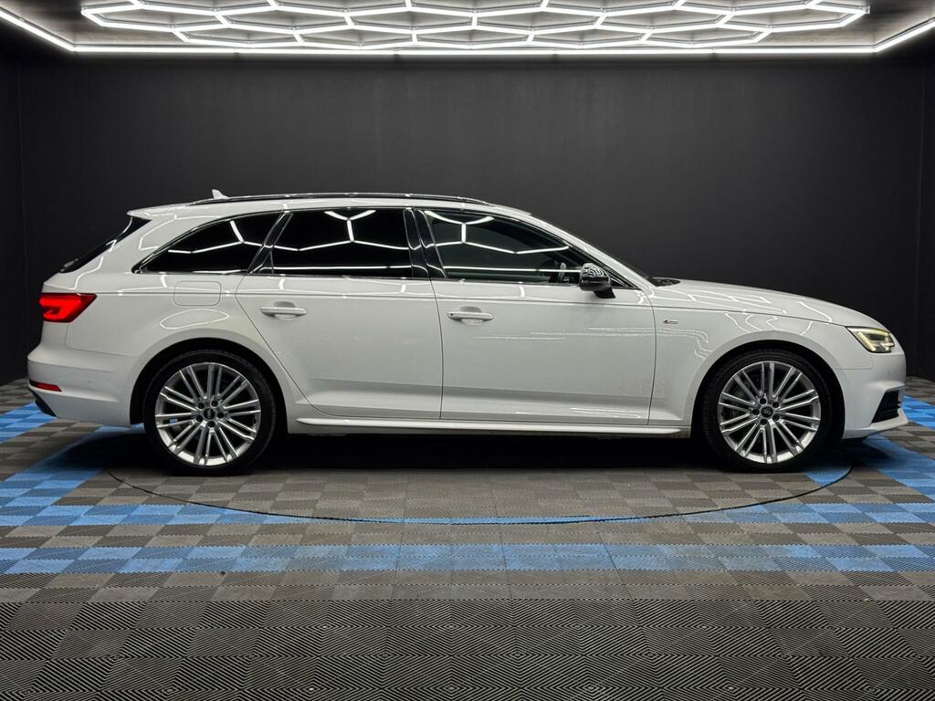 Audi A4 Avant 3.0 Tdi V6 S Line Tiptronic Quattro Euro 6 Ss 5 YH66VSV White #4