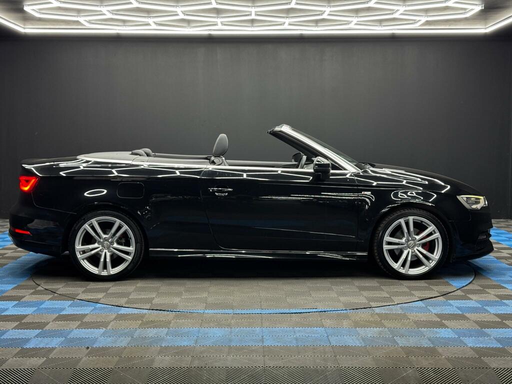 Audi A3 Cabriolet 2.0 Tdi S Line Euro 6 Ss Black #4