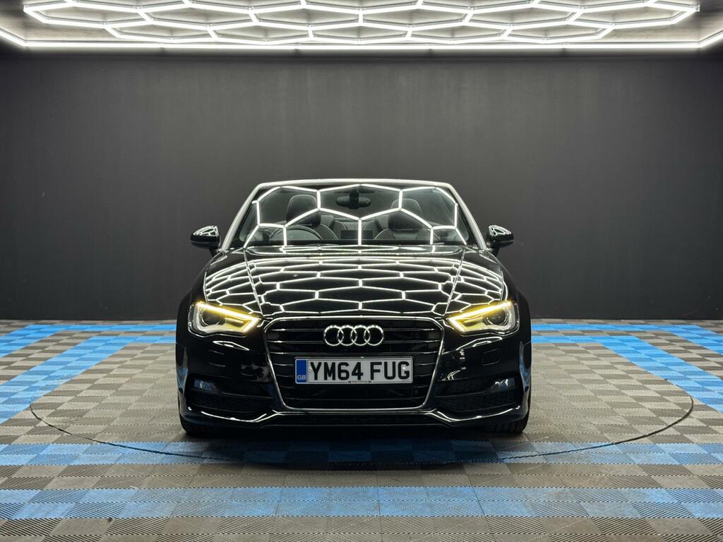 Audi A3 Cabriolet 2.0 Tdi S Line Euro 6 Ss Black #2