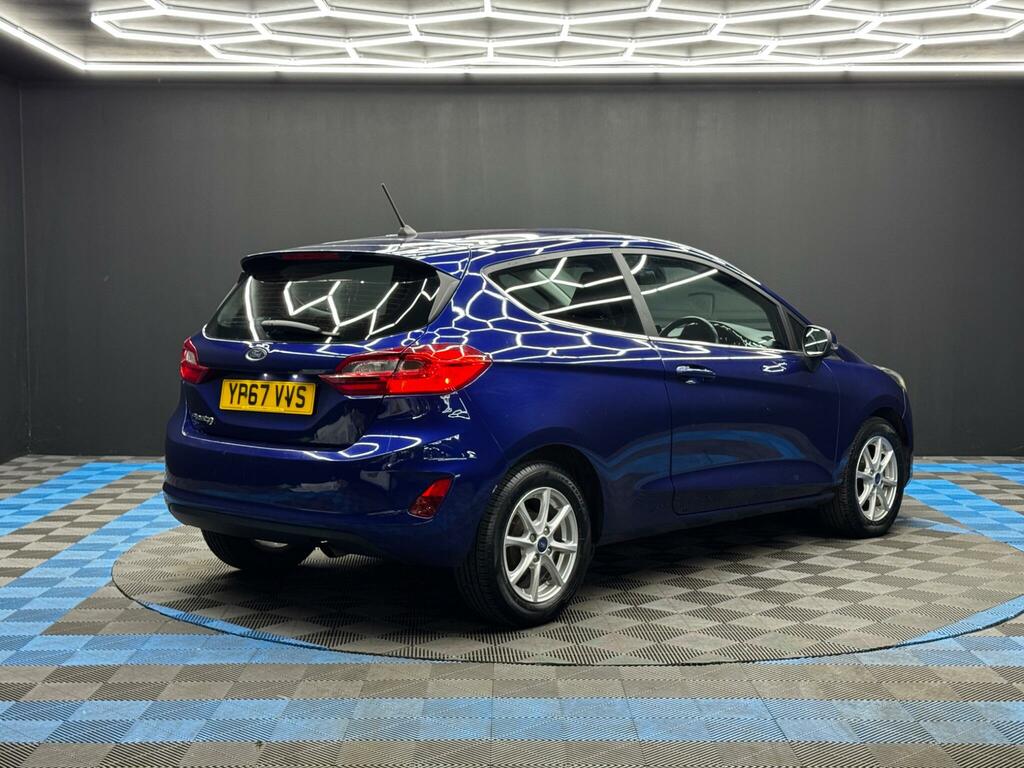 Ford Fiesta 1.0T Ecoboost Zetec Euro 6 Ss YP67VVS Blue #5