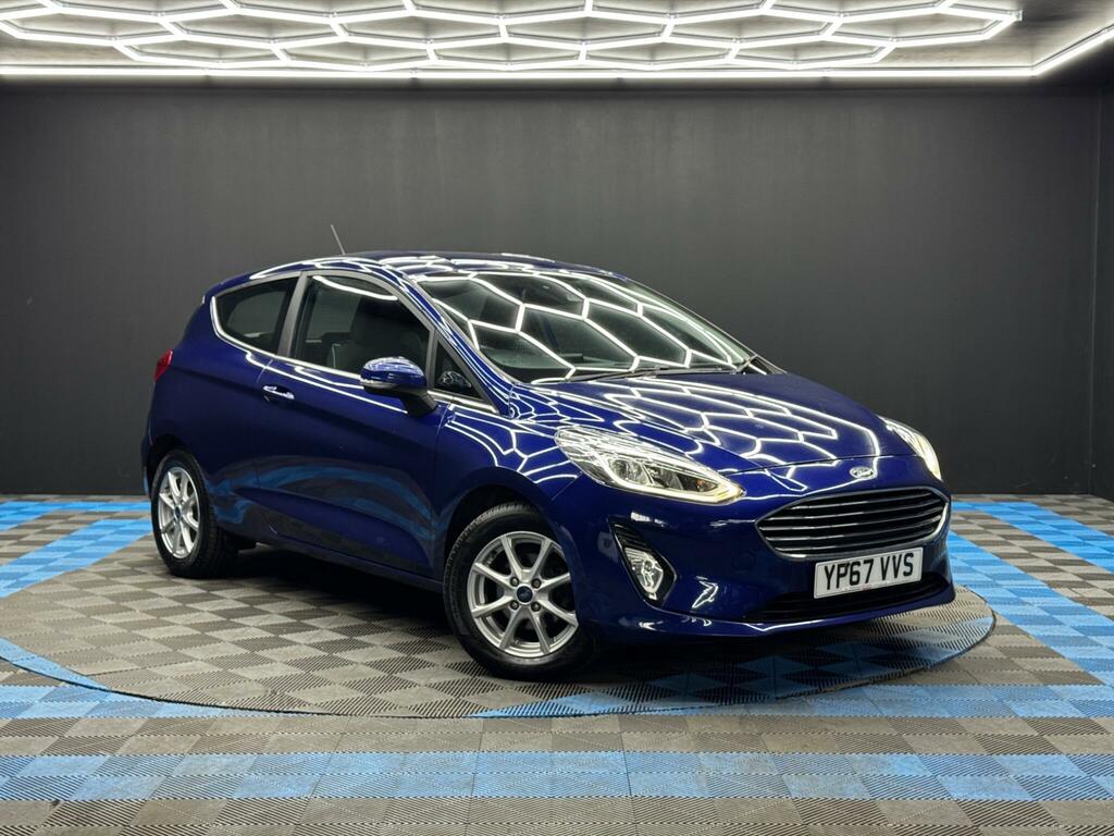 Ford Fiesta 1.0T Ecoboost Zetec Euro 6 Ss Blue