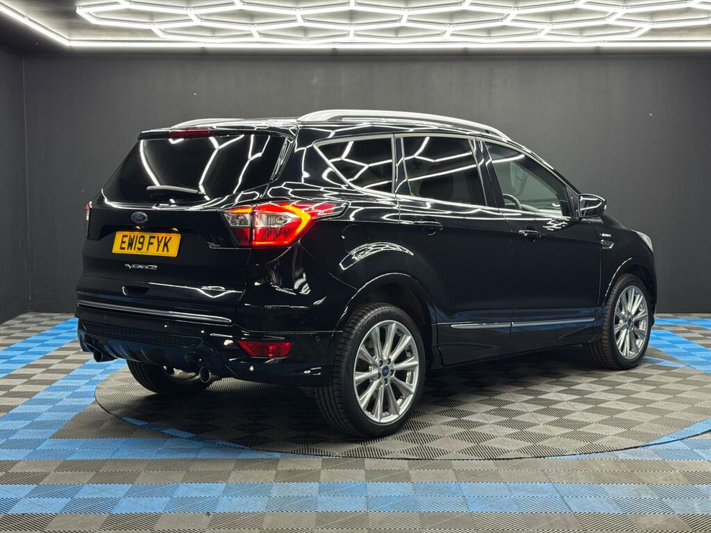 Ford Kuga 2.0 Tdci Vignale Awd Euro 6 Ss EW19FYK Black #5