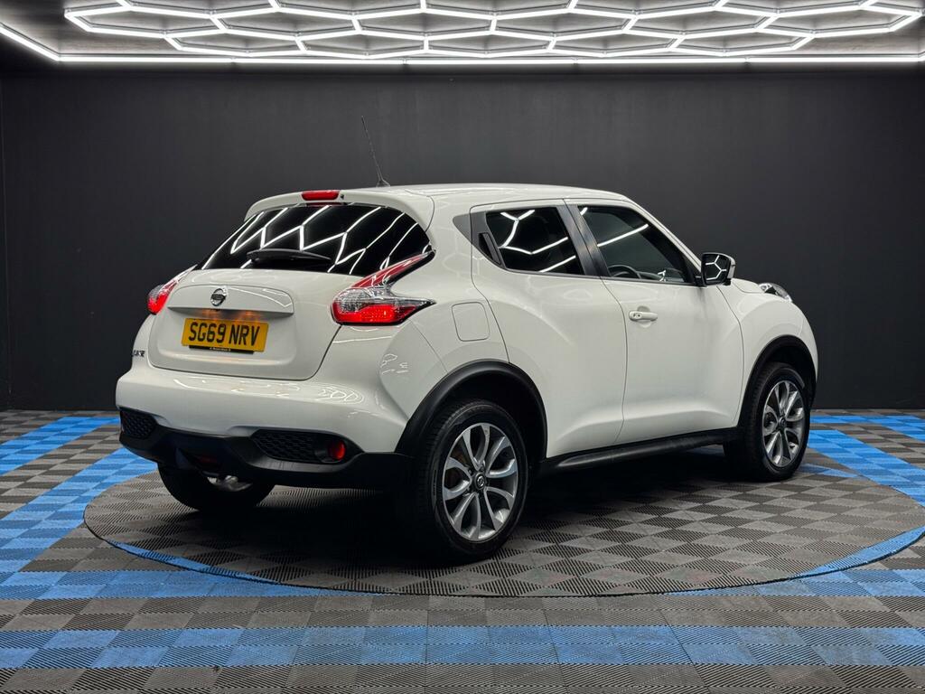 Nissan Juke 1.6 Tekna Euro 6 White #5