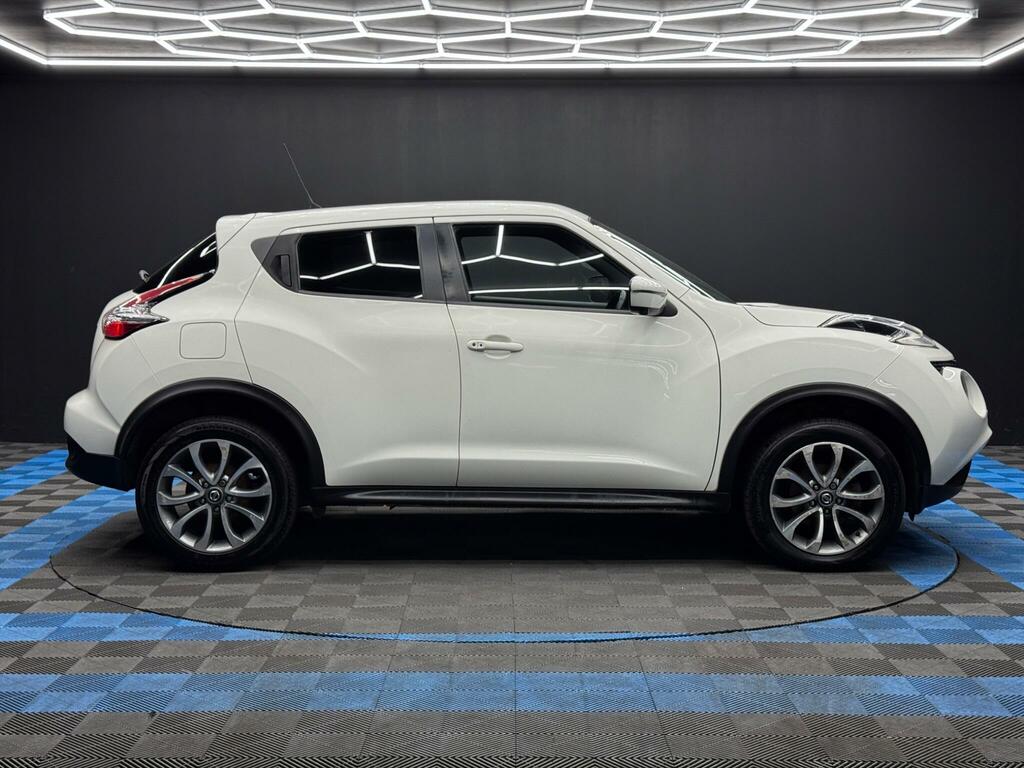 Nissan Juke 1.6 Tekna Euro 6 White #4