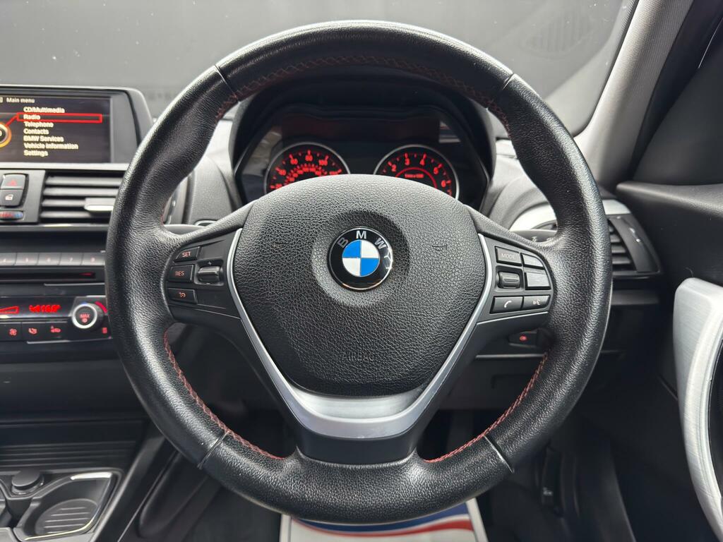 BMW 1 Series 2.0 118D Sport Plus White #17