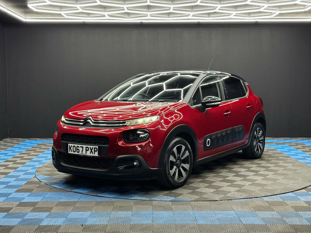 Citroen C3 1.2 Puretech Flair Euro 6 Red #3