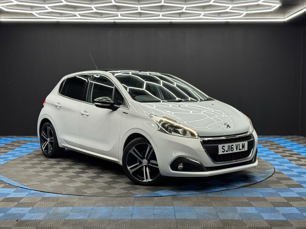 Peugeot 208 1.6 Bluehdi Gt Line Euro 6 Ss White