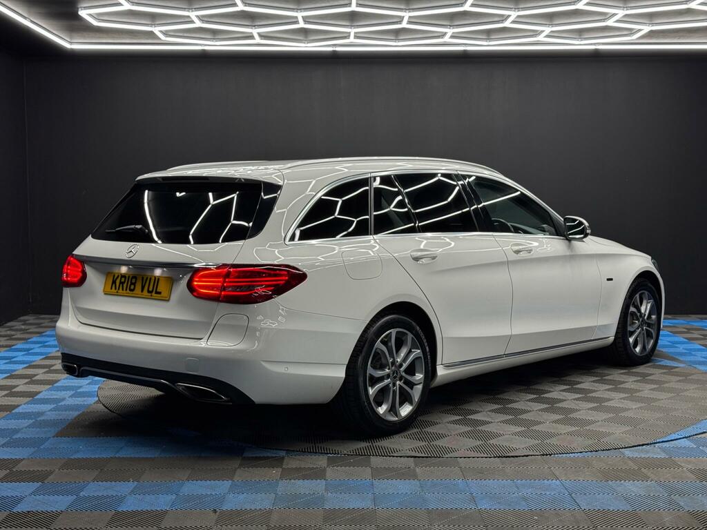 Mercedes-Benz C Class 2.0 C350e 6.4Kwh Sport G-tronic Euro 6 Ss White #5