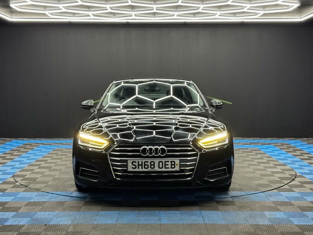 Audi A5 1.4 Tfsi Sport S Tronic Euro 6 Ss SH68OEB Black #2