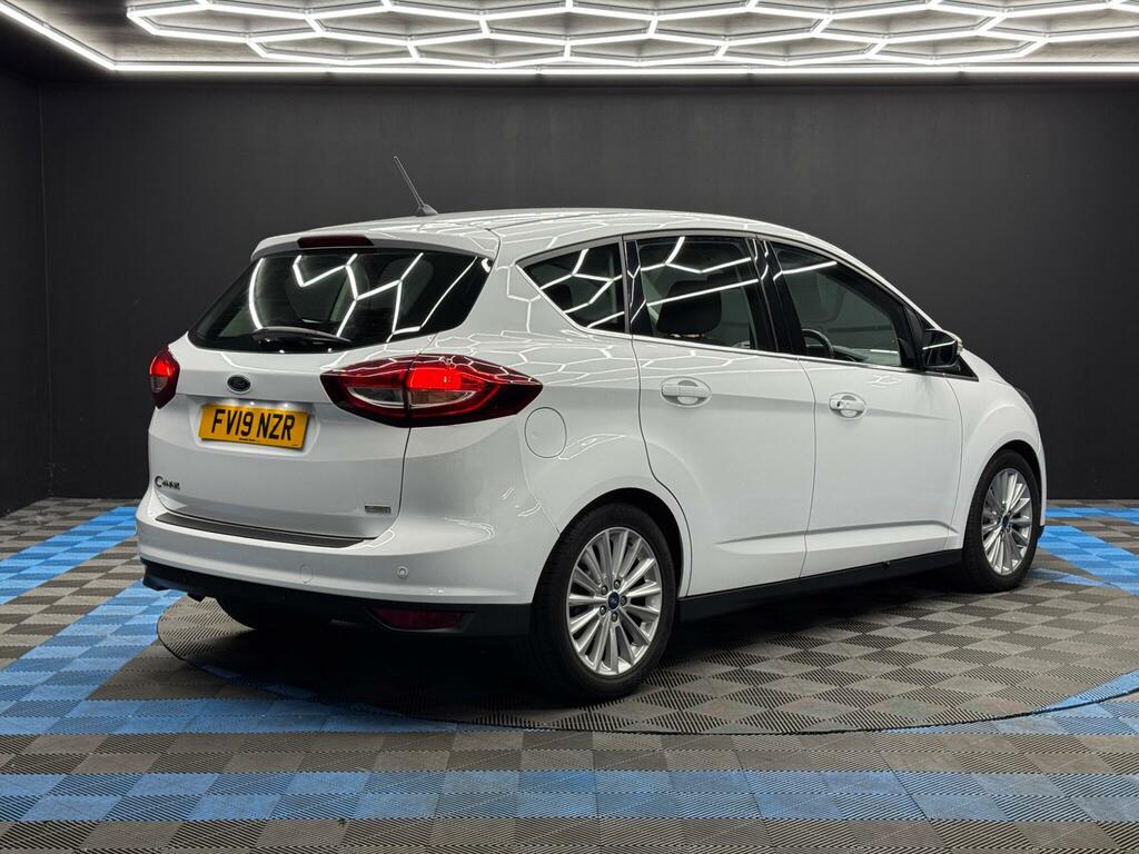 Ford C-Max 1.0T Ecoboost Gpf Titanium Euro 6 Ss FV19NZR White #5